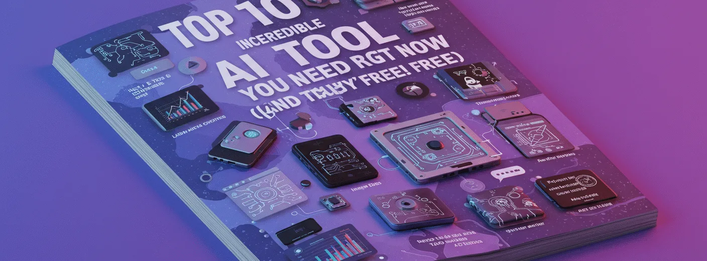 Top 10 Incredible AI Tools You Need Right Now (And They're Free!)