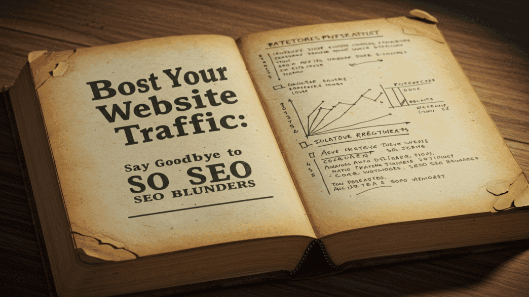 Boost Your Website Traffic: Say Goodbye to the SEO Blunders Boost Your Website Traffic Say Goodbye to the SEO Blunders