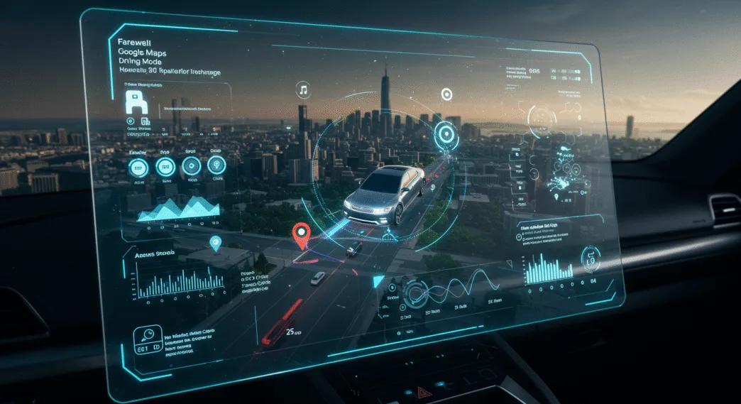 Farewell Google Maps Driving Mode A New Navigation Approach