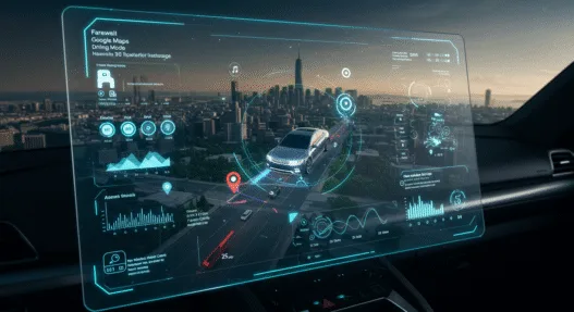 Farewell Google Maps Driving Mode A New Navigation Approach