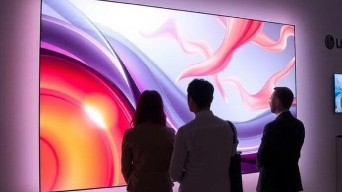 LG Unveils World's First Transparent OLED Display at CES 2024