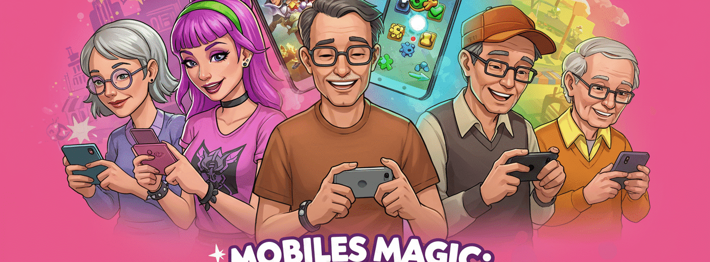 Mobile Games Magic Beat Boredom Anywhere, Anytime