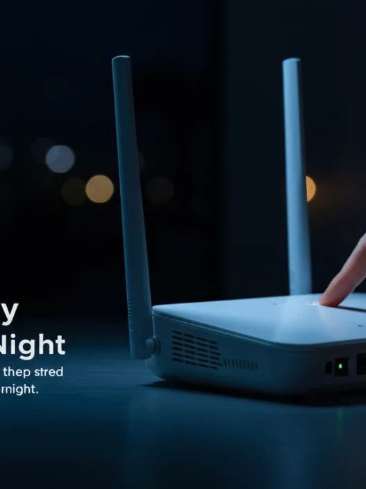 Save Money Shutting WiFi Router Off at Night
