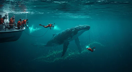 Scientists Talk To A Humpback Whale Implications for Future Alien Contact