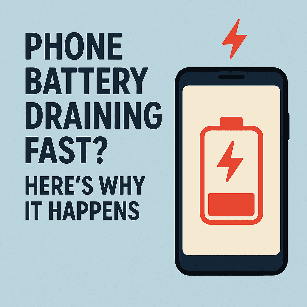 Phone Battery Draining Fast Here's Why It Happens