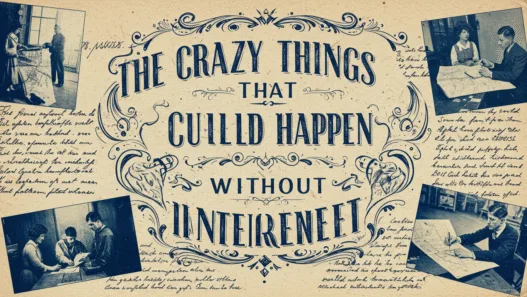 The Crazy Things That Could Happen Without Internet