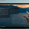 Where can I find the virtual keyboard in Windows 11