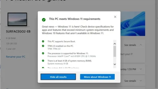Windows 11 Requirements Update by Microsoft