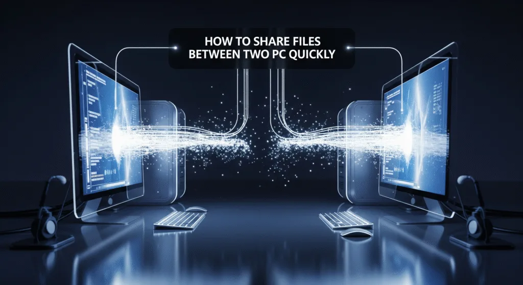 How to Share Files Between Two PCs Quickly