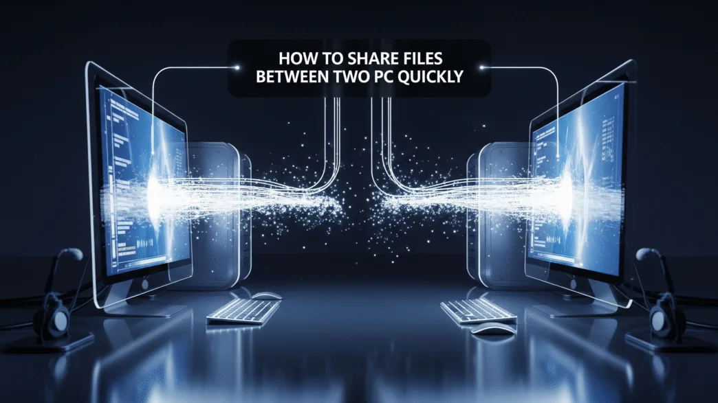 How to Share Files Between Two PCs Quickly