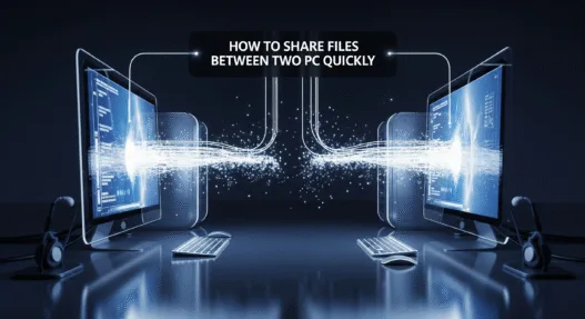 How to Share Files Between Two PCs Quickly