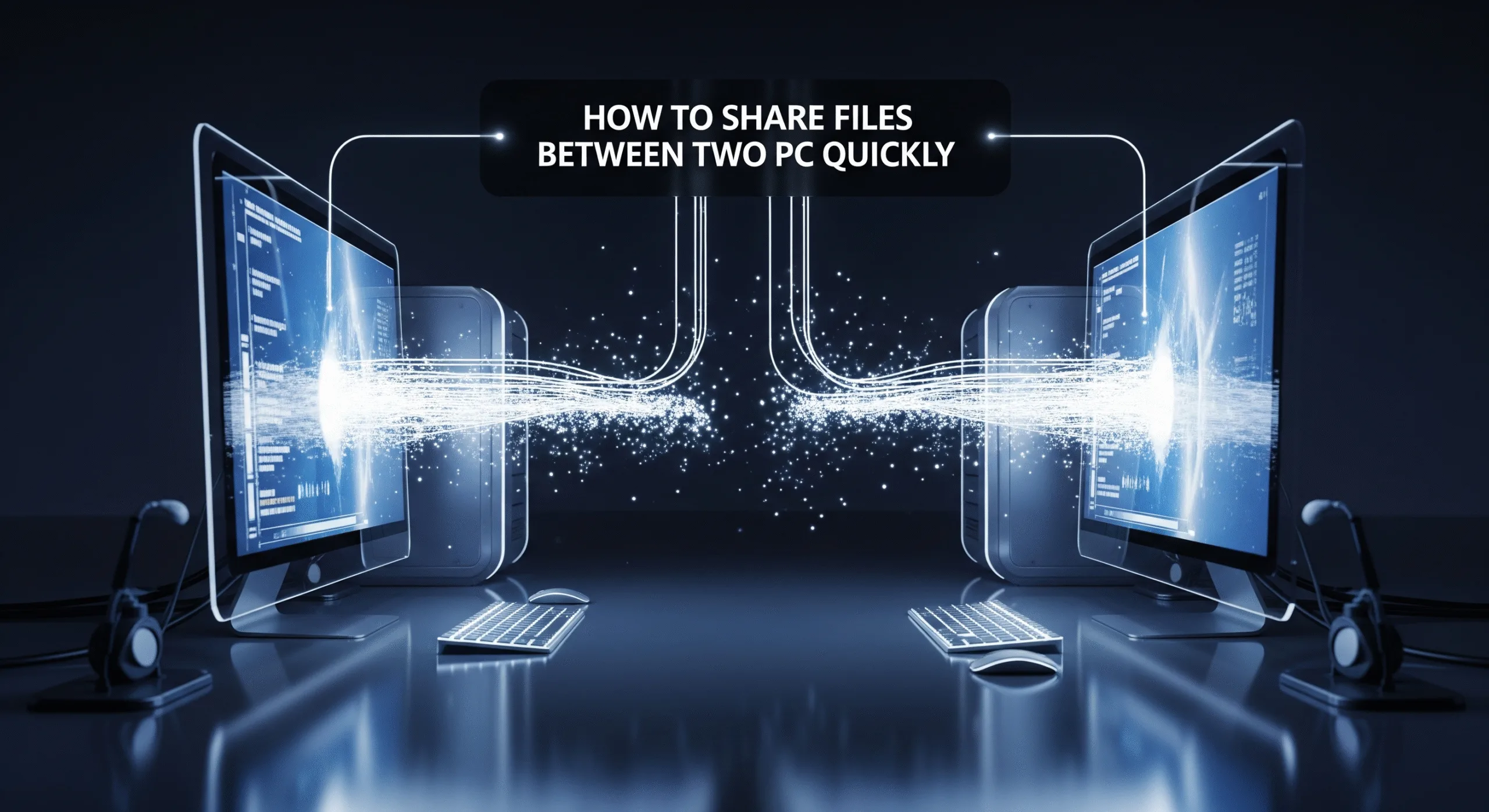 How to Share Files Between Two PCs Quickly