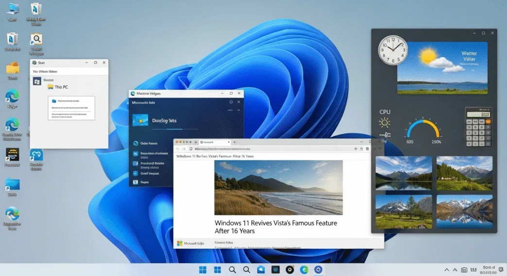 Windows 11 Revives Vista's Famous Feature After 16 Years