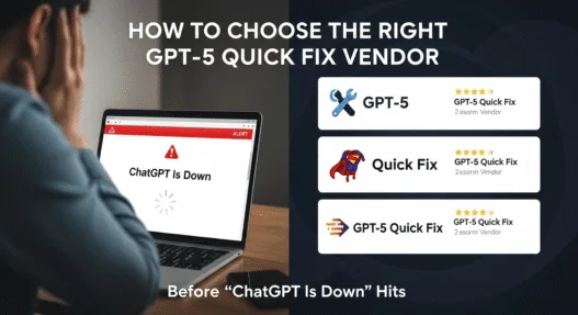 How to Choose the Right GPT-5 Quick Fix Vendor Before “ChatGPT Is Down” Hits