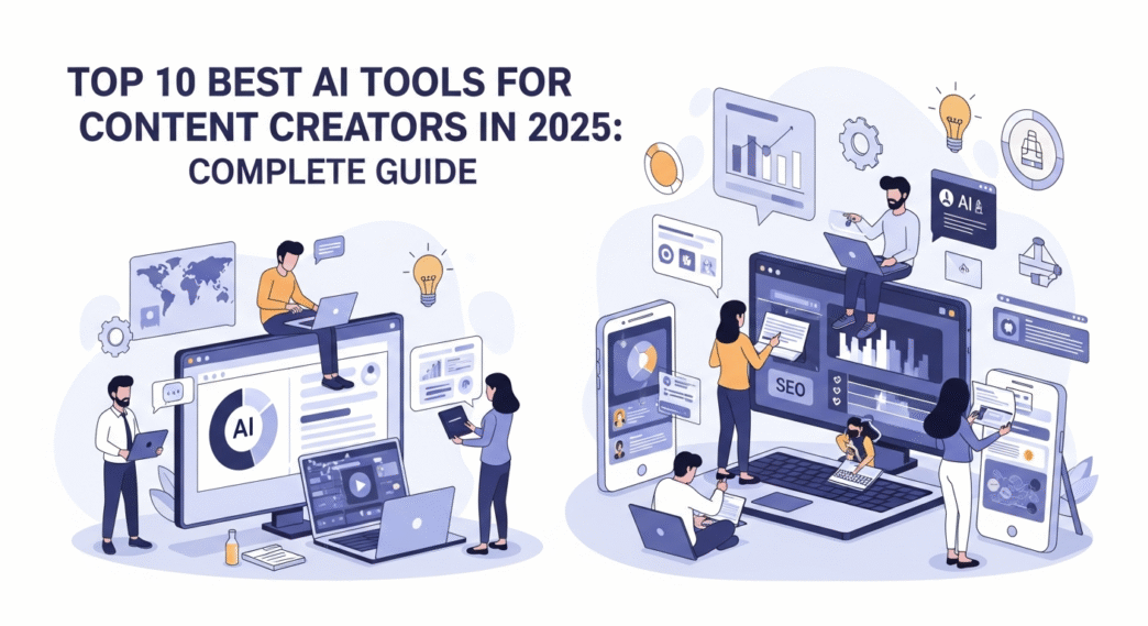 Top 10 Best AI Tools for Content Creators in 2025 Complete Guide