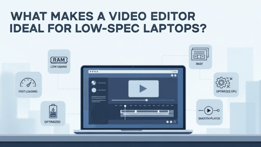 What Makes a Video Editor Ideal for Low-Spec Laptops