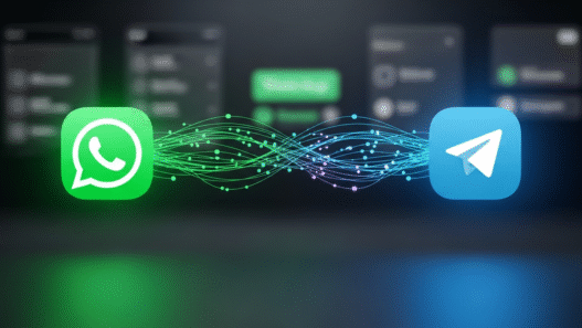 WhatsApp to Telegram messaging