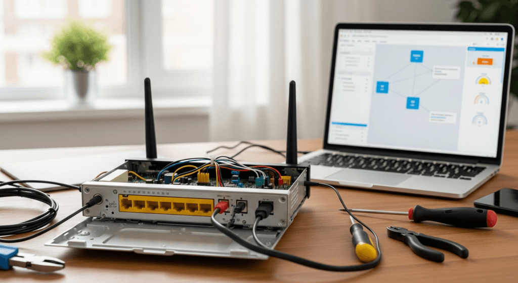 fix wifi dead zones with old router