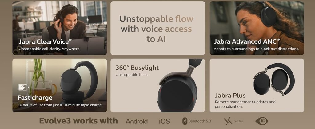 Jabra Evolve3 85
