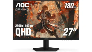 AOC 27-inch QHD 180Hz monitor