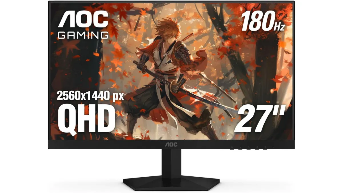 Cutting Edge Tech Updates | Latest News & Trends 2026 AOC 27-inch QHD 180Hz monitor