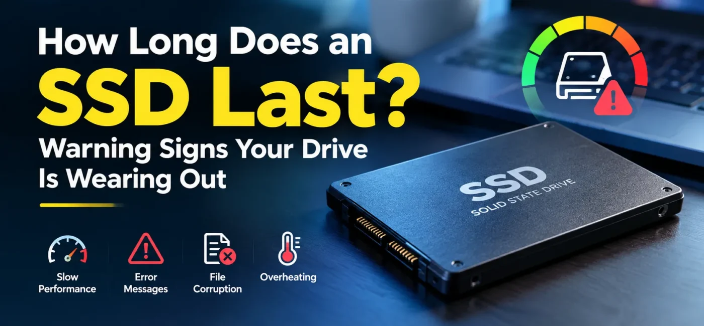 How Long Does an SSD Last? Warning Signs Your Drive Is Wearing Out SSD Lifespan