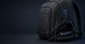 USB Port on Backpack