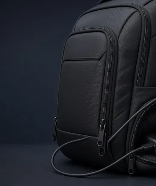 USB Port on Backpack